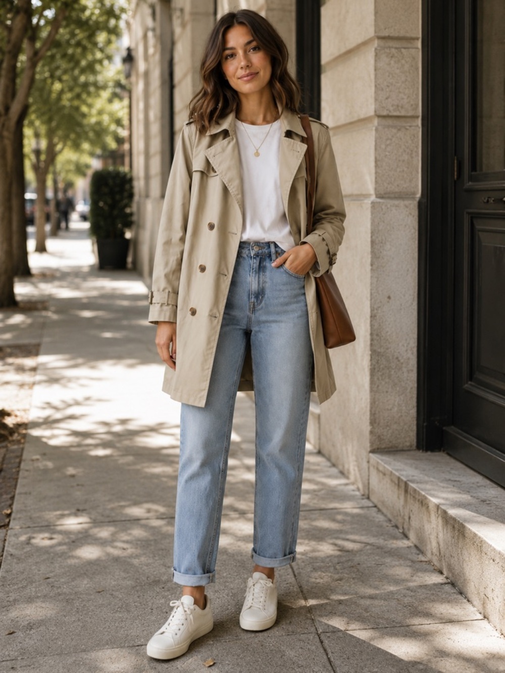 Classic Brand New Trench Coat XL